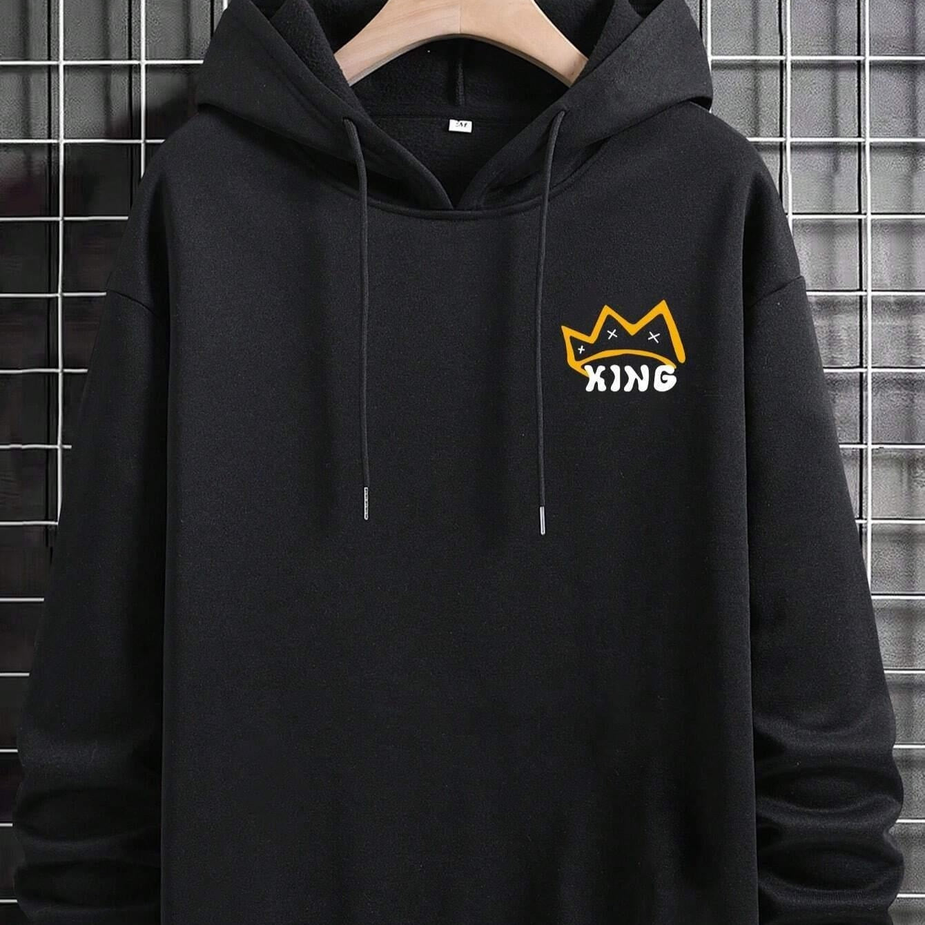 Harajuku Fashion Black Hoodie