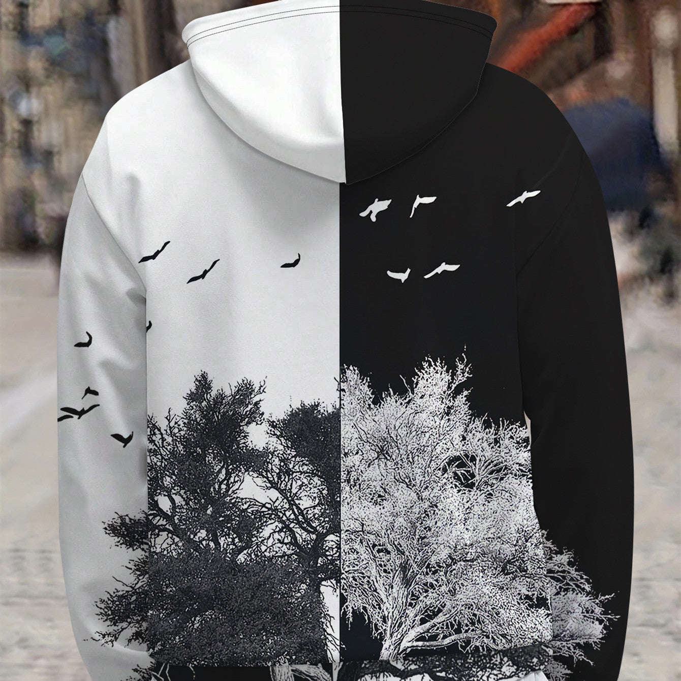 Men's Fashion Wear Hoodie Digital Printing