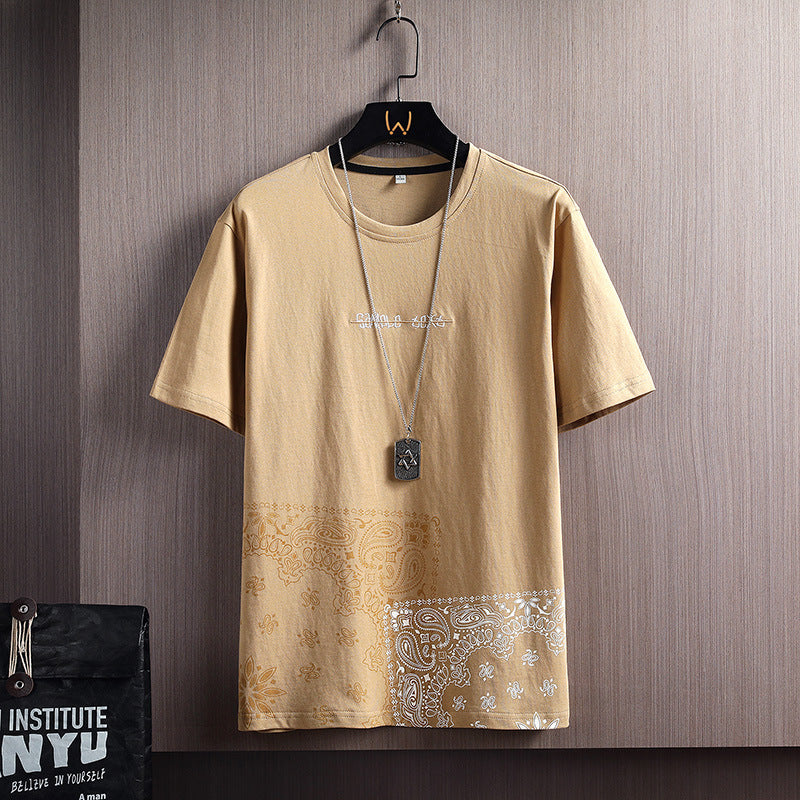 Noble Monk Printed Men Round Neck T-Shirt