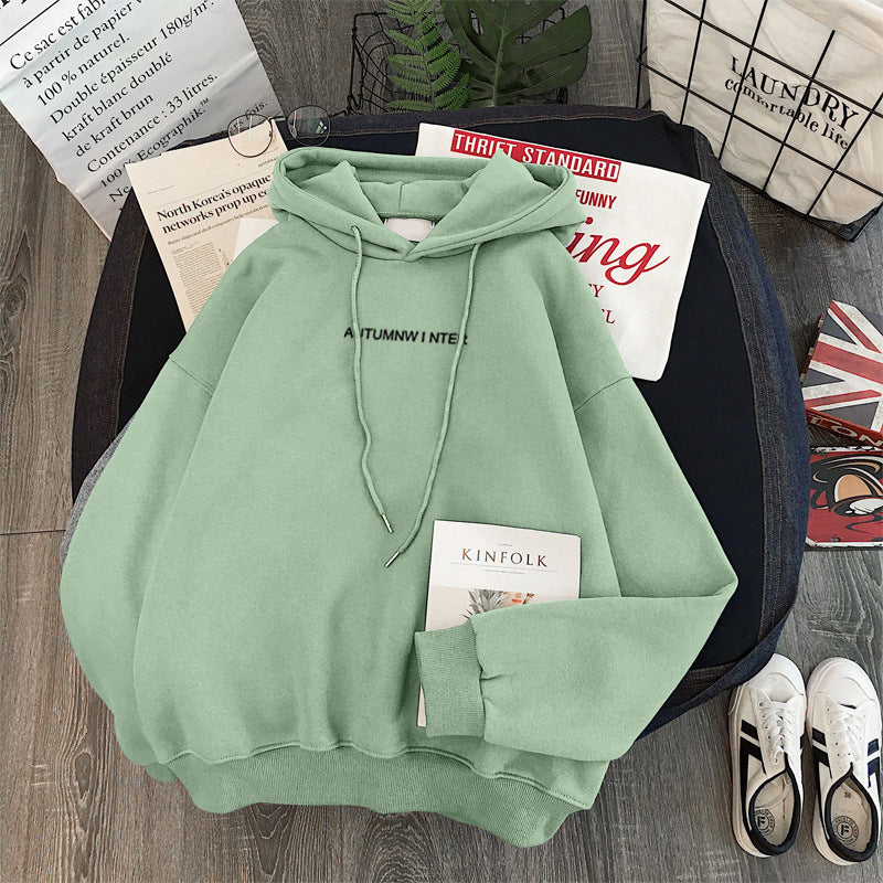 Korean Style Long Sleeve Casual Hoodie