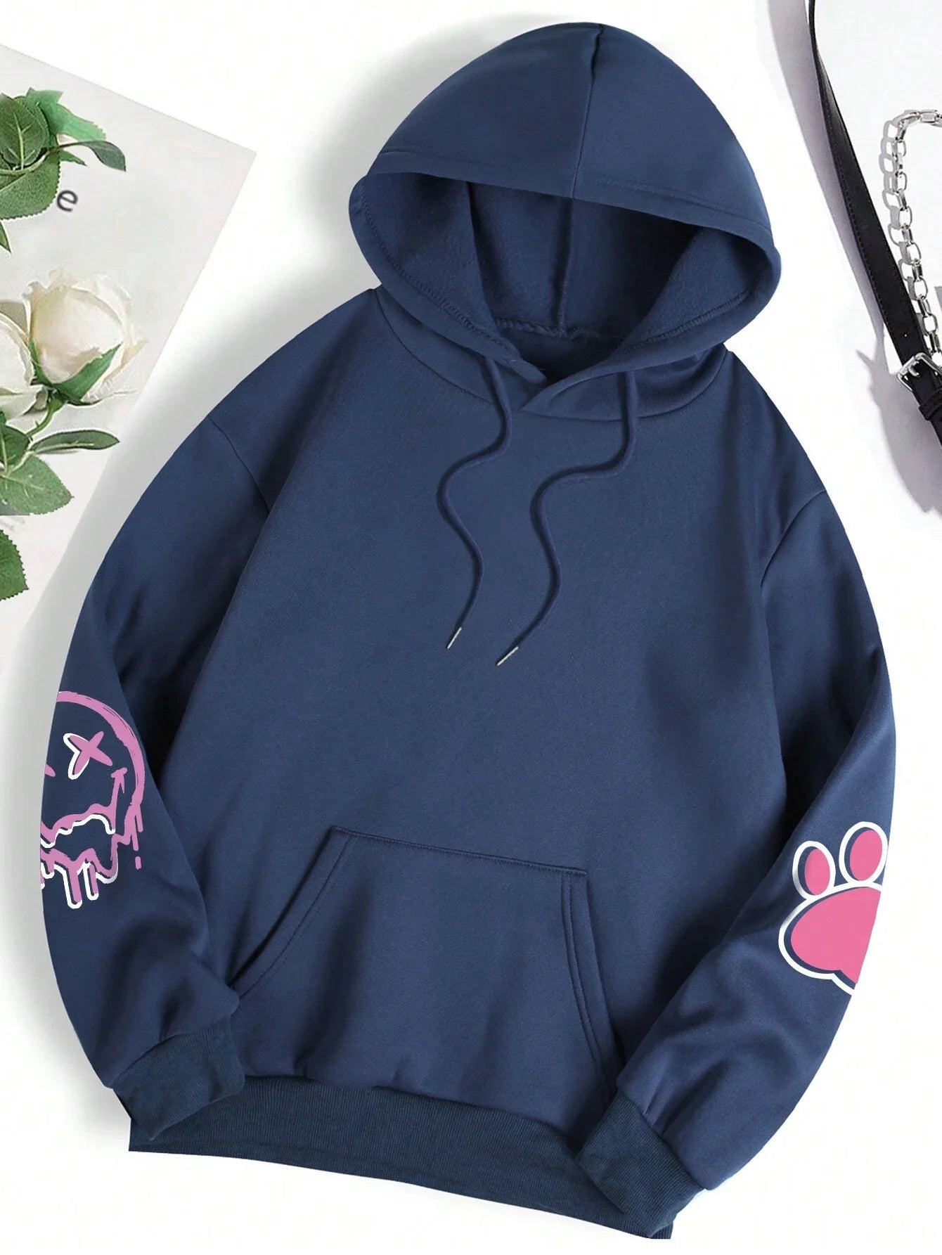 Hip Hop Street Casual Printed Female Hoodies