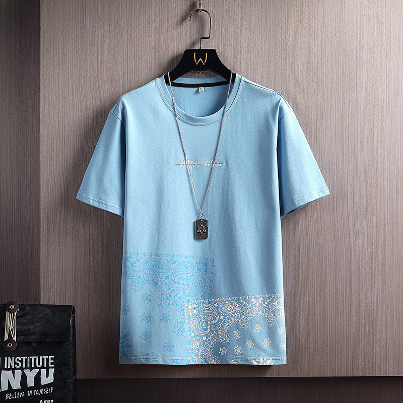 Noble Monk Printed Men Round Neck T-Shirt