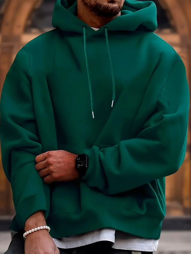 Men's Solid Colour Hoodie